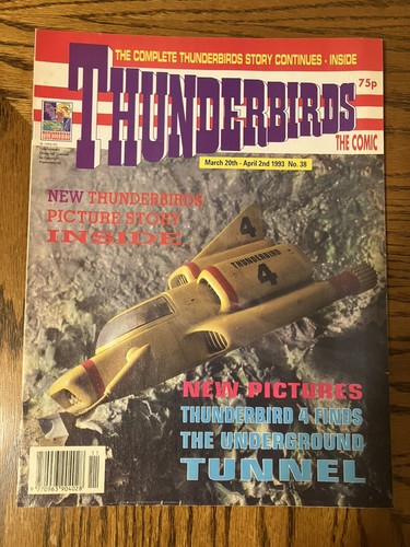 Vintage thunderbirds magazine - vintage,