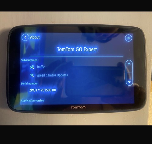 Tomtom expert gps system - go,