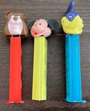 Vintage 3 X Pez Dispensers