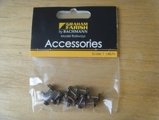 Graham Farish 379-414 3’6” Diameter Coach Wheels for B1 Bogies (x10)