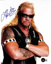 Duane Chapman "Dog the Bounty Hunter" Signed 8x10 Photo BECKETT Grad Collection