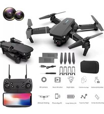 4K Mini Drone with Dual Camera HD FPV Foldable WiFi RC Quadcopter for Beginners