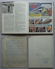 Eagle Comic DAN DARE Original Script from 1964 Annual David Motton Op. Crusoe