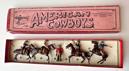 Britains american cowboys - american,