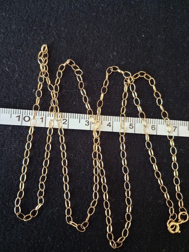 Inch long belcher necklace - inch,