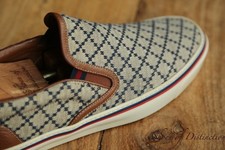 Gucci Diamond Canvas Loafers