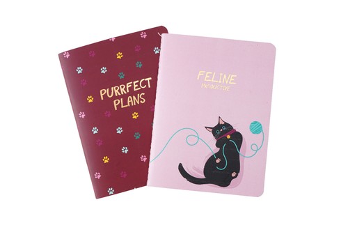 Cat notebooks cats - cat, a6