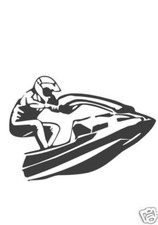 Jet Ski Decal Sticker Sport