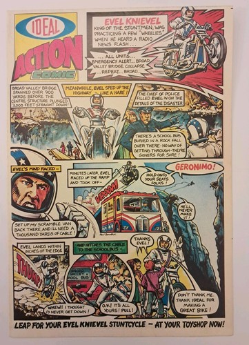 Ideal action comic - comic, evel