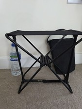 HEAVY DUTY FOLDING SEAT CHAIR COMPACT WITH CARRY BAG, CAMPING FISHING FESTIVAL
