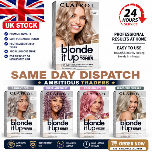 Clairol blonde crystal - it, up