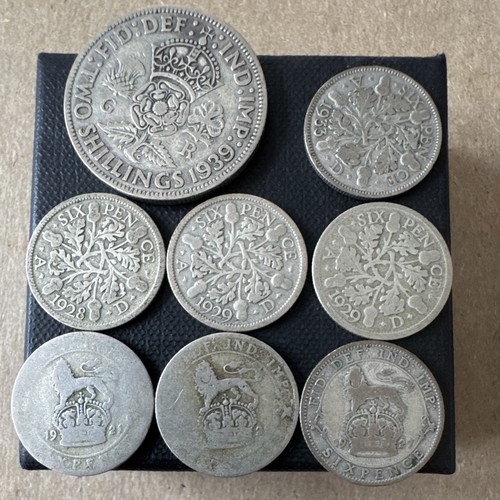 Pre 1947 mixed silver 500 - mixed,