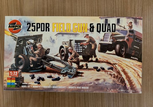 Airfix model kit - airfix, 25pdr