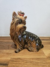 RARE Yorkshire Terrier dog Goebel Germany Glazed Porcelain Figure 30 056