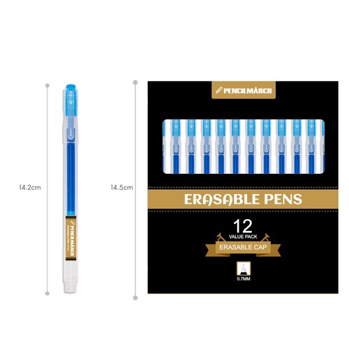 Erasable gel pens blue - gel,