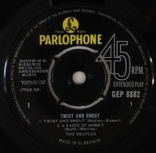 The Beatles Twist And Shout 7"