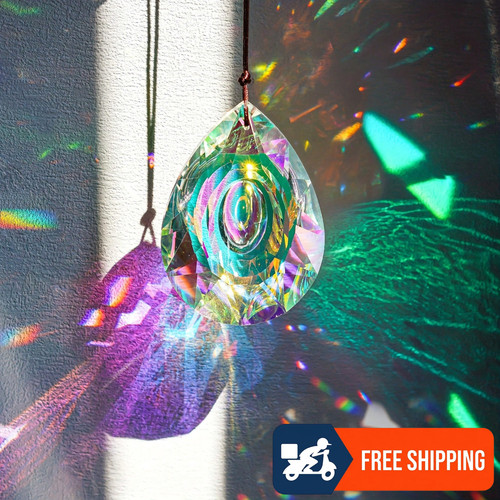 Dragon eye crystal suncatcher - crystal,