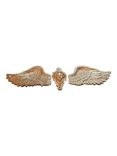 Pair chrome gold angel - a,