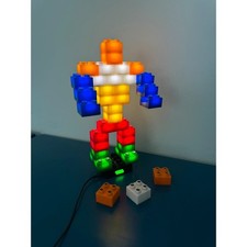 Light Stax - 36 pieces Childrens Kids Nightlight Light Up Building Blocks