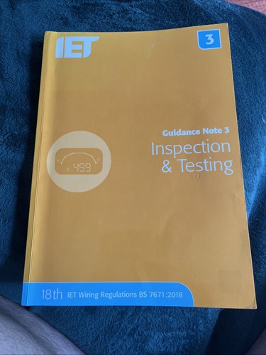 Iet guidance note - iet,