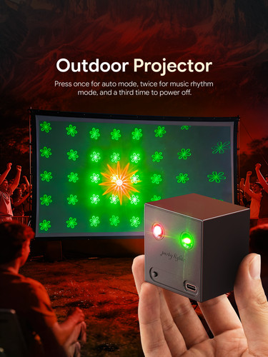 Portable laser light show - laser,