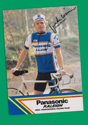 Cycling card - cycling, peter