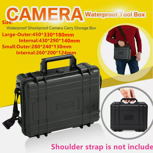 Large hard flight case - flight, w/foam