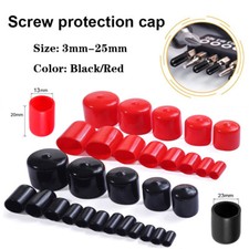 END CAP ROD BAR SCREWS BOLTS TUBES CABLE VINYL RUBBER PLASTIC THREAD COVER CAPS