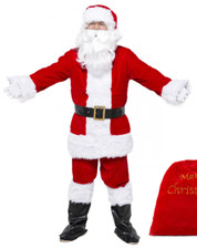 DELUXE SANTA SUIT COSTUME