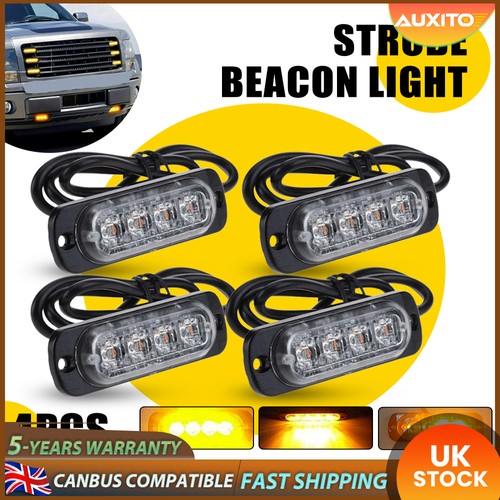 Car cob led amber warning - cob,