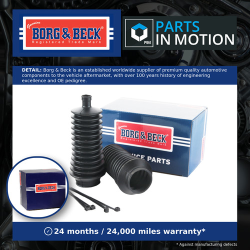 Steering rack boot bsg3358 - rack,