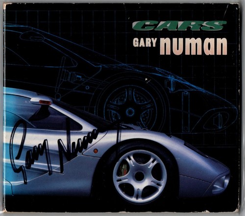 Gary numan cars signed - gary,