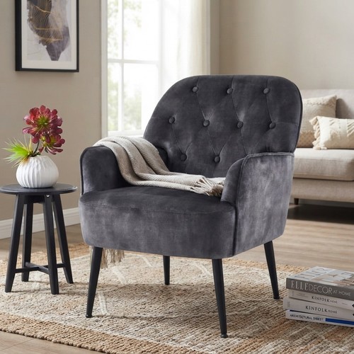 Vintage leisure accent chair - accent,