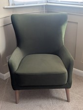 M&S Dark Green Velvet Harriet