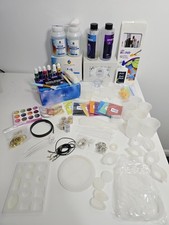 Epoxy Resin Bundle Starter Kit Jewellery Pigments Moulds For DIY Casting Art