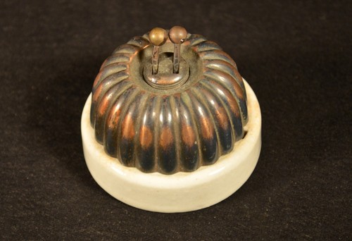Brass ceramic - (or, copper)