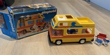 Vintage Playmobil Family Camper Van Motorhome with Box