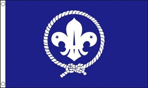 Scouts blue flag - 2',