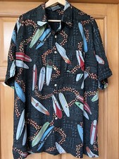 PACIFIC CLIFF vintage retro shirt, surfboard, XL, surfing, outdoors, party
