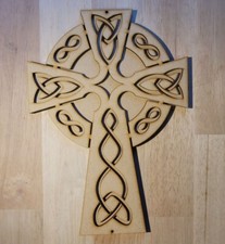 Large Wooden Celtic Cross