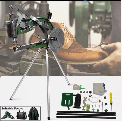Leather cobbler sewing - leather,