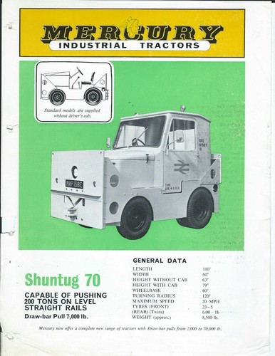 Equipment data sheet mercury - equipment,