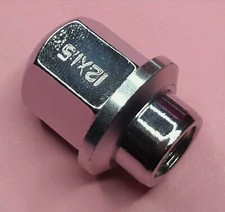 8x Wolfrace wheelnuts wheel nuts sleevenuts M12x1.5 x11/16" (17.5mm) sleeve dia.