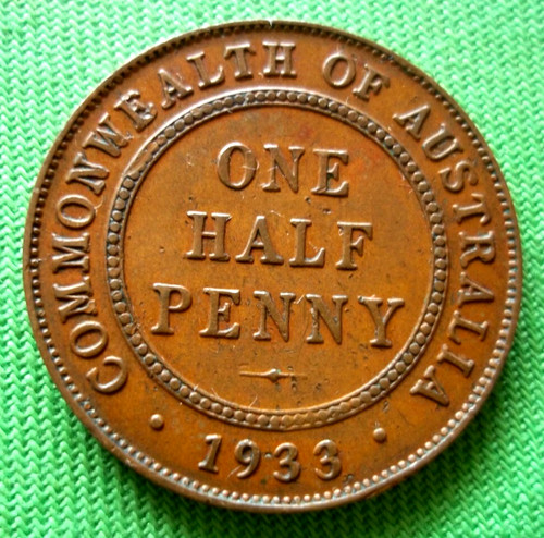 1933 australia bronze 2 - 1933,