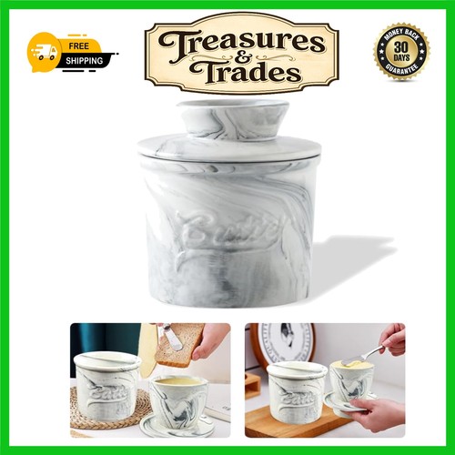 Elegant ceramic french - french, butter