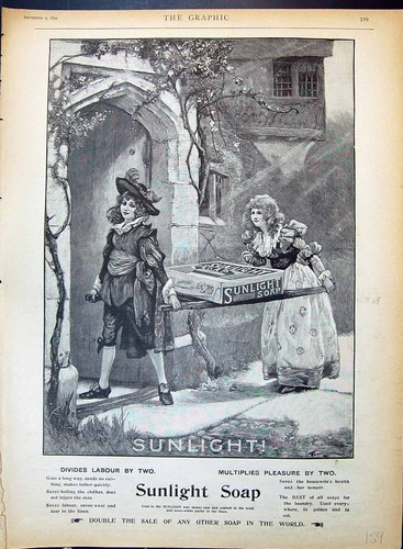 Old sunlight soap lever - old,