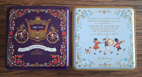 Royal collectable tin x2 - collectable,