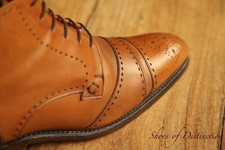Jeffery West Tan Brown Leather
