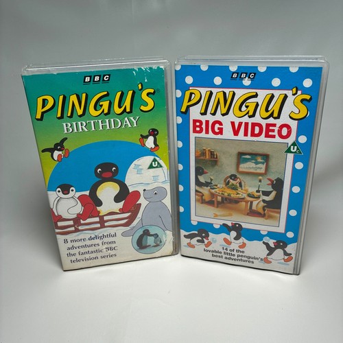 Pingu vhs bundle bbc - vhs, pingu’s