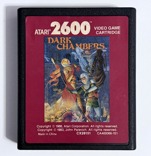 Dark chambers atari - 2600, +